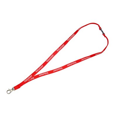 1/2" Tubular Lanyard
